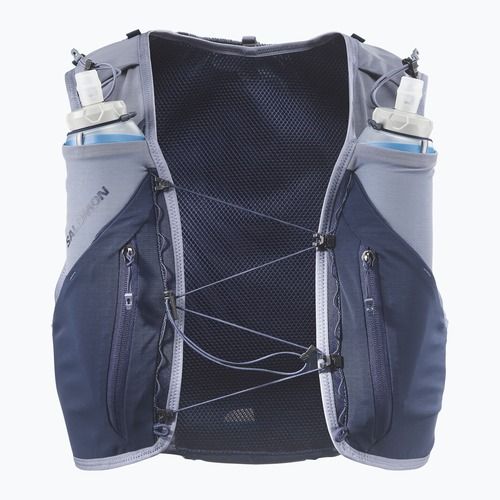 Gilet da corsa Salomon ADV SKIN 12 Gradient Set martime blue/gray