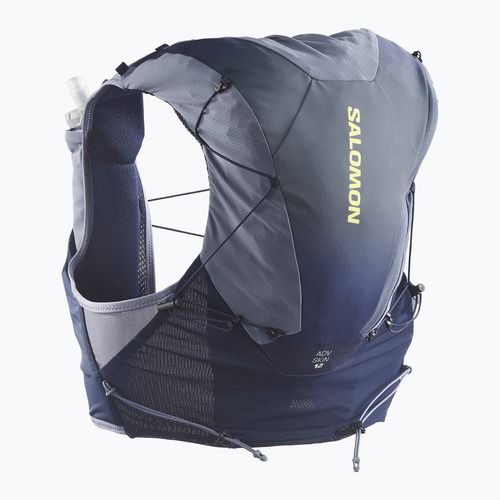 Gilet da corsa Salomon ADV SKIN 12 Gradient Set martime blue/gray