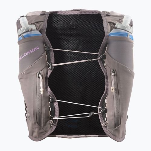 Gilet da corsa da donna Salomon ADV SKIN 12 Gradient Set iron/shadow gray