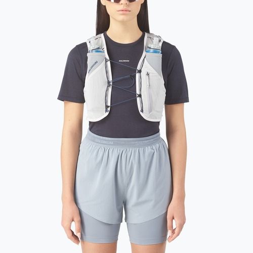 Gilet da corsa Salomon ADV SKIN 5 Set alloy/gray violet/spellb