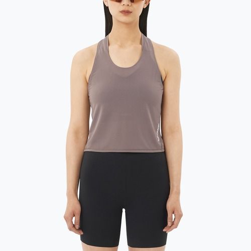 Canotta da corsa da donna Salomon Sense Aero Short Tank iron