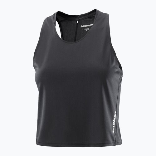 Canotta da running da donna Salomon Sense Aero Short Tank deep black