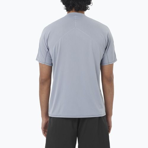 Maglietta da corsa da uomo Salomon Sense Aero SS Tee GFX trade winds