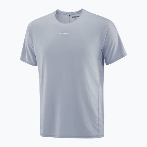 Maglietta da corsa da uomo Salomon Sense Aero SS Tee GFX trade winds