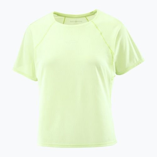 Maglietta da running da donna Salomon Shakeout Air Cropp butterfly