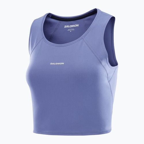 Maglietta da running da donna Salomon SHAKEout Bliss Tanklette marlin
