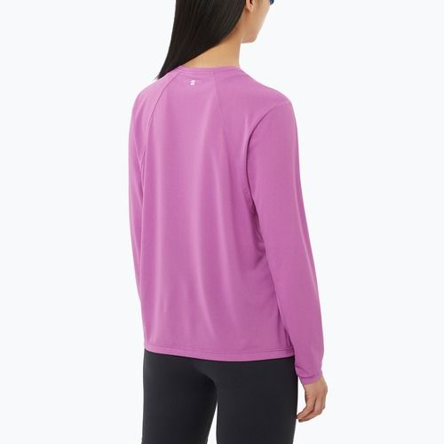 Maglia a maniche lunghe da running da donna Salomon Shakeout Core iris orchid