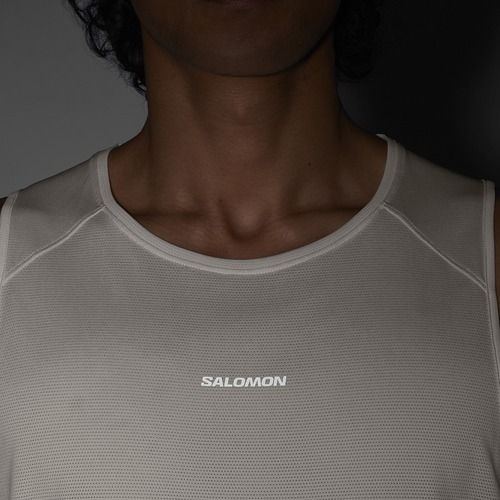 Maglietta da uomo Salomon Shakeout Core whisper white