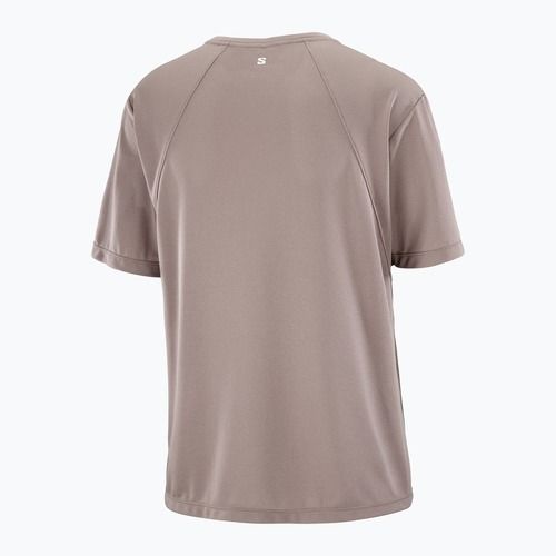 Maglietta da running da donna Salomon Shakeout Core iron