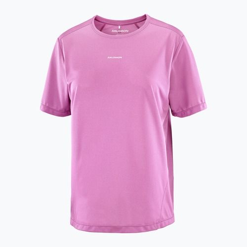 Maglietta da running da donna Salomon Shakeout Core iris orchid