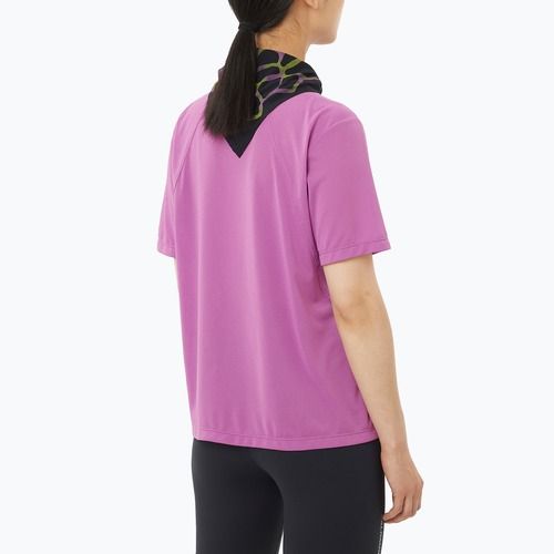 Maglietta da running da donna Salomon Shakeout Core iris orchid