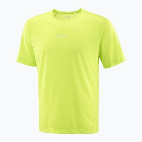 Maglietta da running da uomo Salomon Shakeout Core acid lime