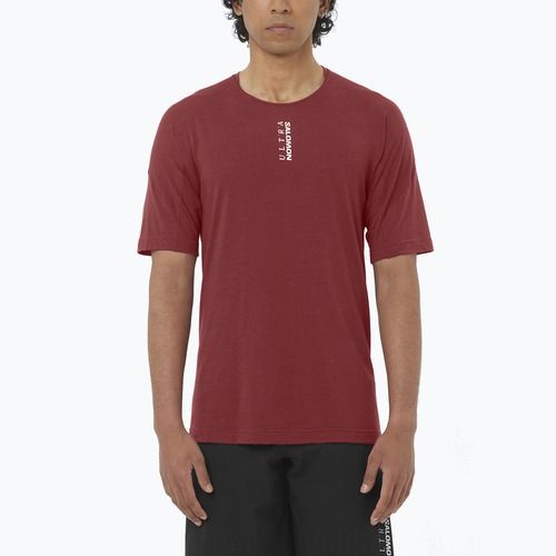 Maglietta da running da uomo  Salomon Ultra Tee syrah