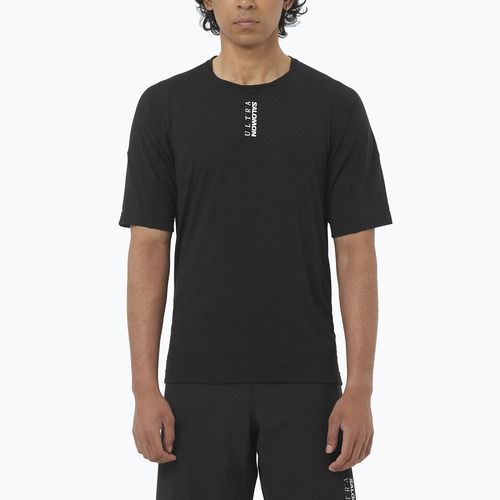 Maglietta da running da uomo  Salomon Ultra Tee deep black