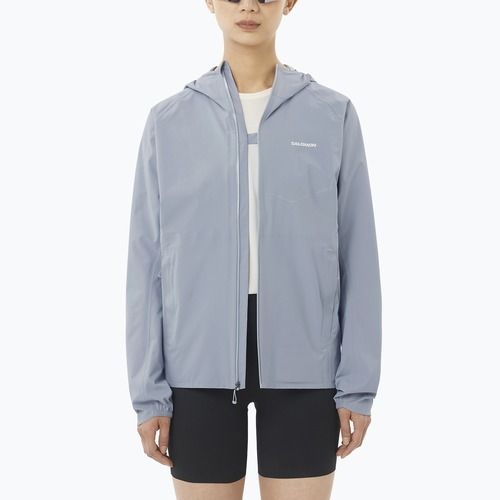 Giacca da running da donna Salomon Bonatti Waterproof trade winds