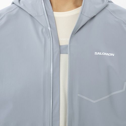Giacca da running da donna Salomon Bonatti Waterproof trade winds