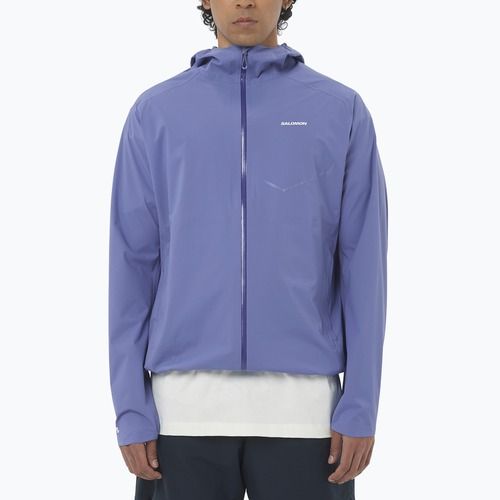 Giacca da running da uomo Salomon Bonatti Waterproof marlin