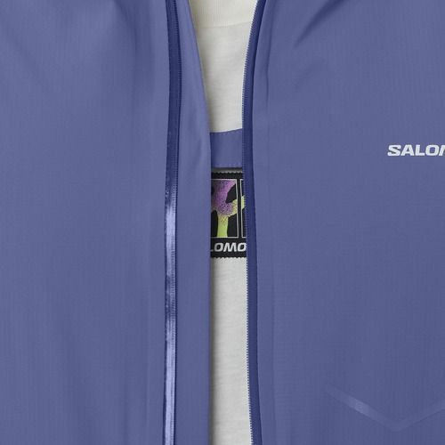 Giacca da running da uomo Salomon Bonatti Waterproof marlin