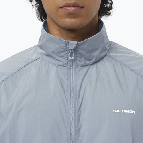 Giacca da running da uomo Salomon Shakeout Fly trade winds