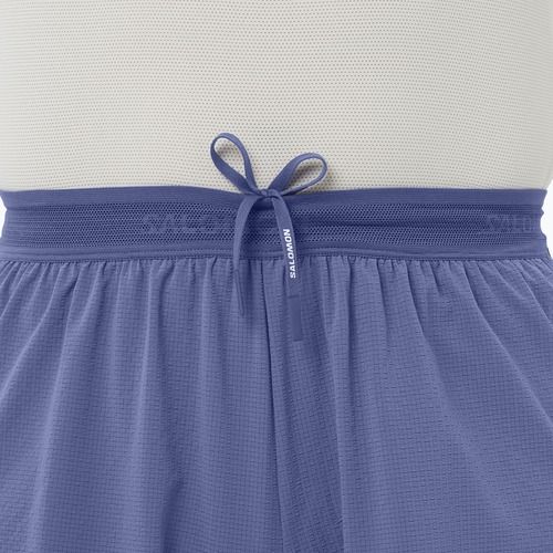 Pantaloncini da corsa da uomo Salomon Sense Aero Stow 5" marlin
