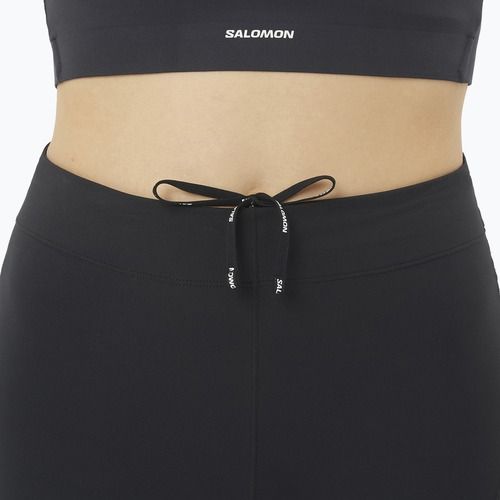 Pantaloncini da corsa da donna Salomon Sense Stow 6" deep black