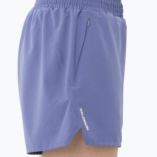 Pantaloncini da corsa da donna Salomon SHAKEout Core 4" marlin
