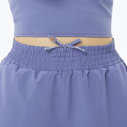 Pantaloncini da corsa da donna Salomon SHAKEout Core 4" marlin