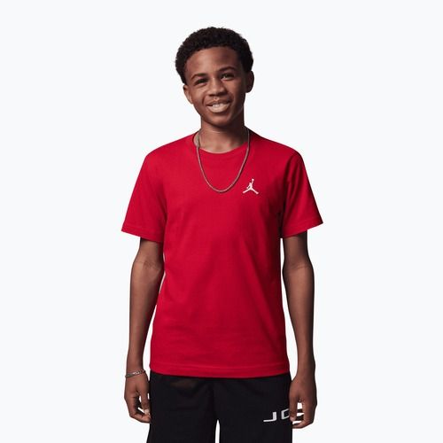Maglietta da bambino Jordan Jumpman Air EMB gym red