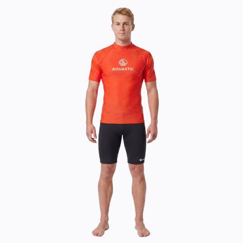 Maglietta da uomo AQUASTIC Rimos UV 50+ UPF orange