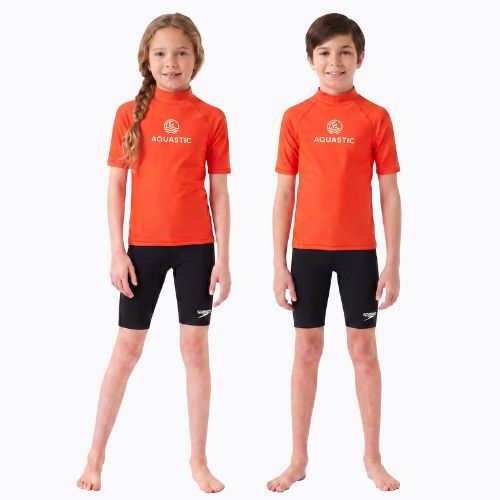 Maglietta per bambini AQUASTIC Rimos UV 50+ UPF orange