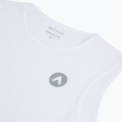 Canottiera ciclismo uomo ATTABO Essential 2 pcs. white