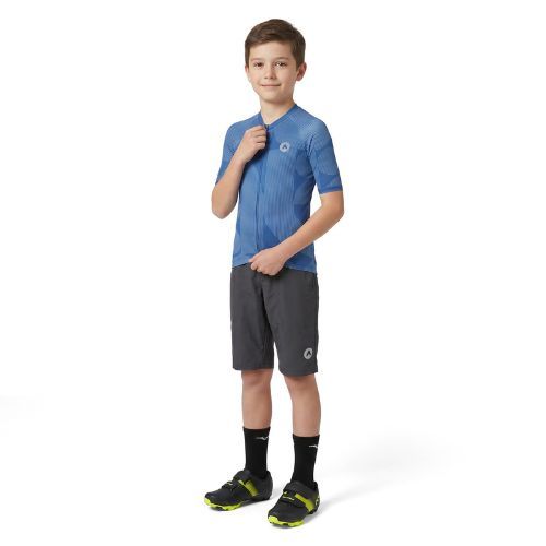 Pantaloncini da ciclismo per bambini ATTABO Ryst 2w1 black