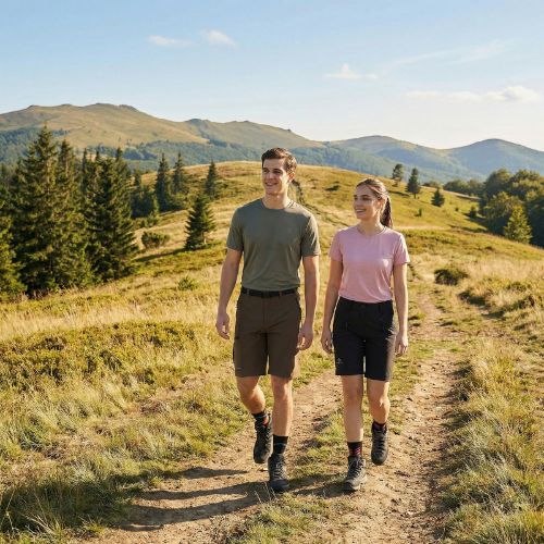 Pantaloncini da uomo KADVA Seto brown