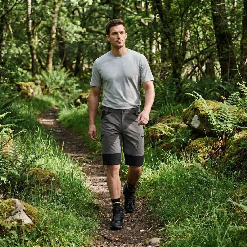 Pantaloncini uomo KADVA TerraLine gray