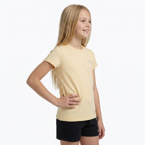 Maglietta da trekking per bambini KADVA Merivra merino peach