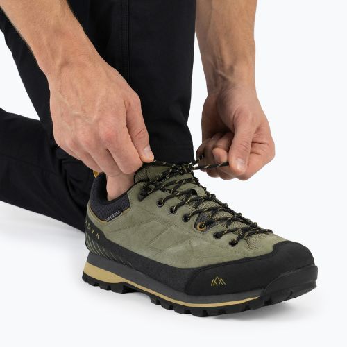 Scarpe da trekking da uomo KADVA NEVRA WP low leather green