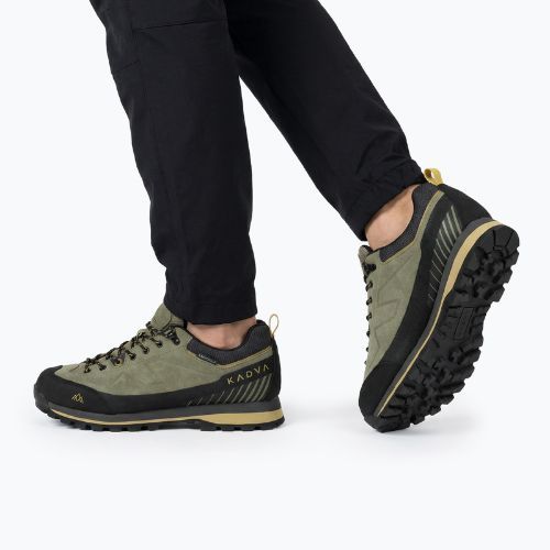Scarpe da trekking da uomo KADVA NEVRA WP low leather green
