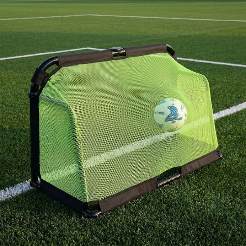 Porta da calcio OneTeam Swiftgoal 120 x 70 cm black/green