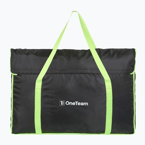 Borsa per il trasporto della porta OneTeam Swiftgoal 180 x 120 cm nero/verde