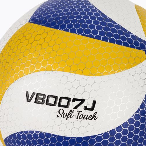 Pallone da pallavolo per bambini OneTeam VB007J yellow/blue/white size 4