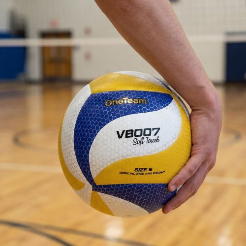 Pallone da pallavolo OneTeam VB007 yellow/blue/white size 5