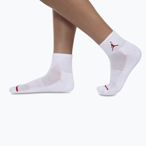 Skarpety dziecięce  Nike Air Jordan Jumpman Quarter 3 pary white