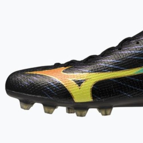 Scarpe da calcio Mizuno Alfa III Elite FG black/lava orange/evening primrose