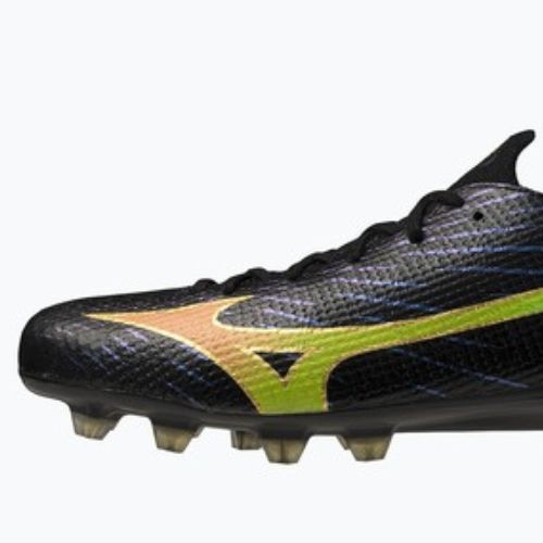 Scarpe da calcio Mizuno Alpha III Japan FG black/lava orange/evening primrose