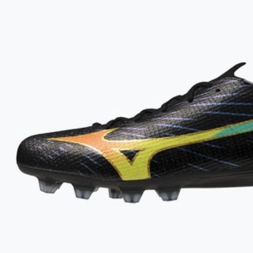 Scarpe da calcio Mizuno Alfa III Pro FG black/lava orange/evening primrose