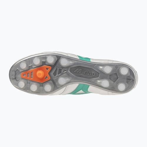 Scarpe da calcio Mizuno Morelia II Japan FG white/arcadia/lava orange