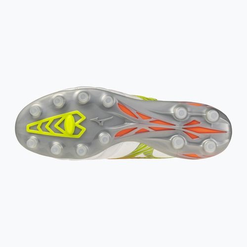 Scarpe da calcio Mizuno Morelia Neo V β Japan FG white/lava orange/evening primrose