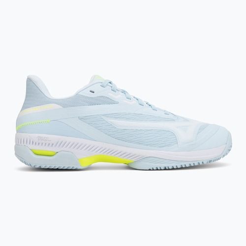 Scarpe da tennis da donna Mizuno Wave Exceed Court CC W ice water/lightning yellow/anc