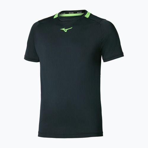 Maglietta da tennis da uomo Mizuno 62GAA001 Tee black
