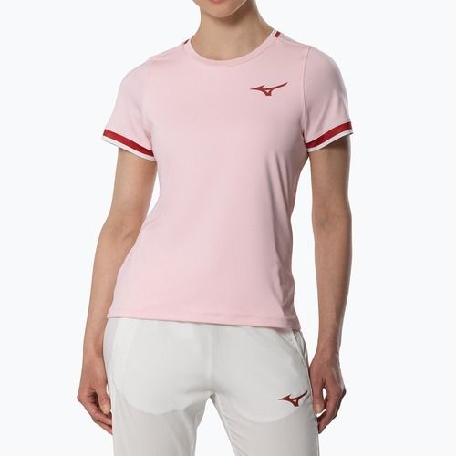 Maglietta da tennis da donna Mizuno Stargazer Tee pinkesque